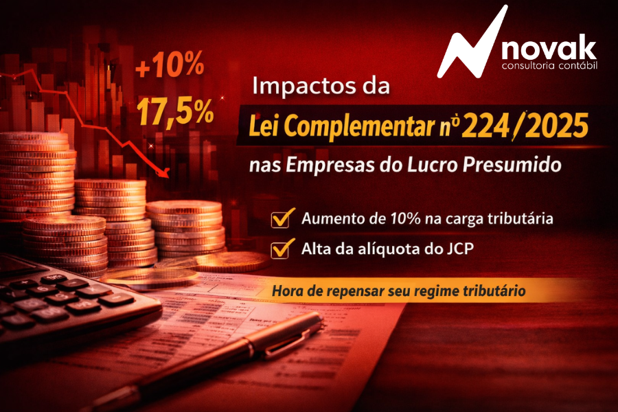 Lei Complementar nº 224/2025: principais mudanças e impactos práticos para empresas do Lucro Presumido